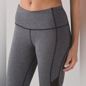 Charcoal Capri Leggings
